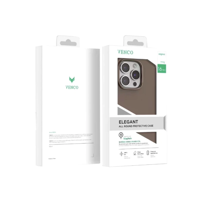 Venco iPhone 16 Jinta Magsafe Kapak - Siyah