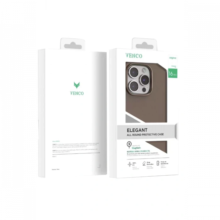 Venco iPhone 16 Pro Jinta Magsafe Kapak - Siyah