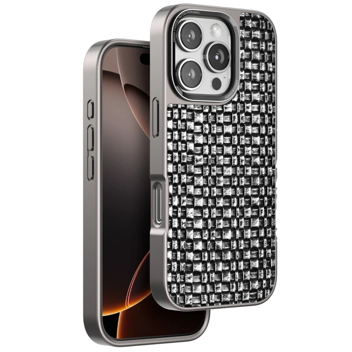 Venco iPhone 16 Pro Max Brand Kapak - Gümüş