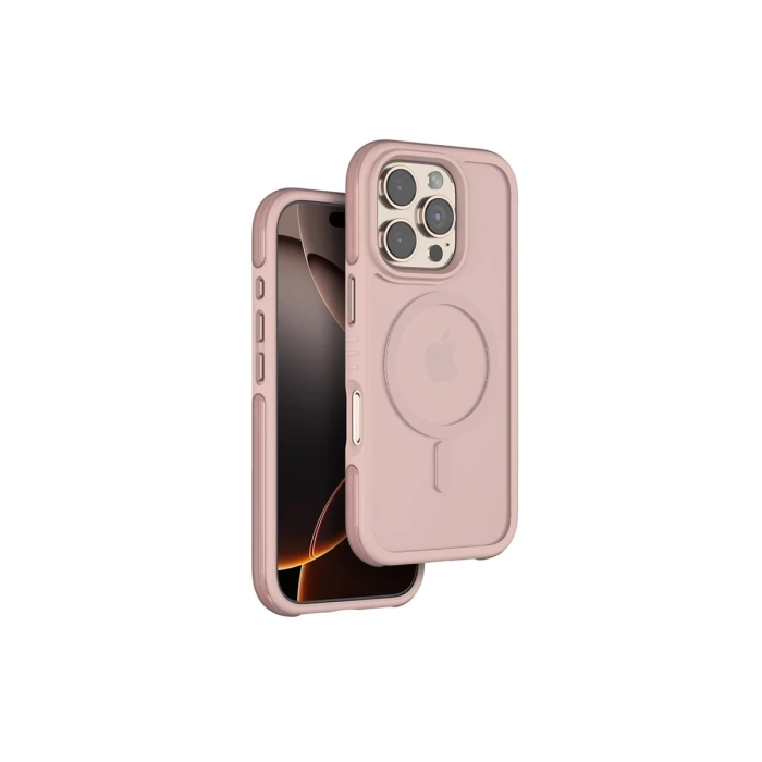 Venco iPhone 16 Pro Max Orbit Magsafe Kapak - Rose Gold