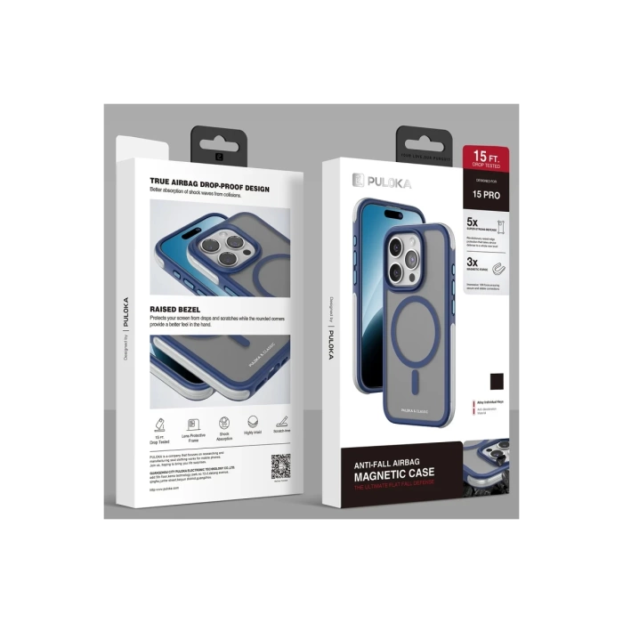 Venco iPhone 16 Pro Orbit Magsafe Kapak - Titan Gri