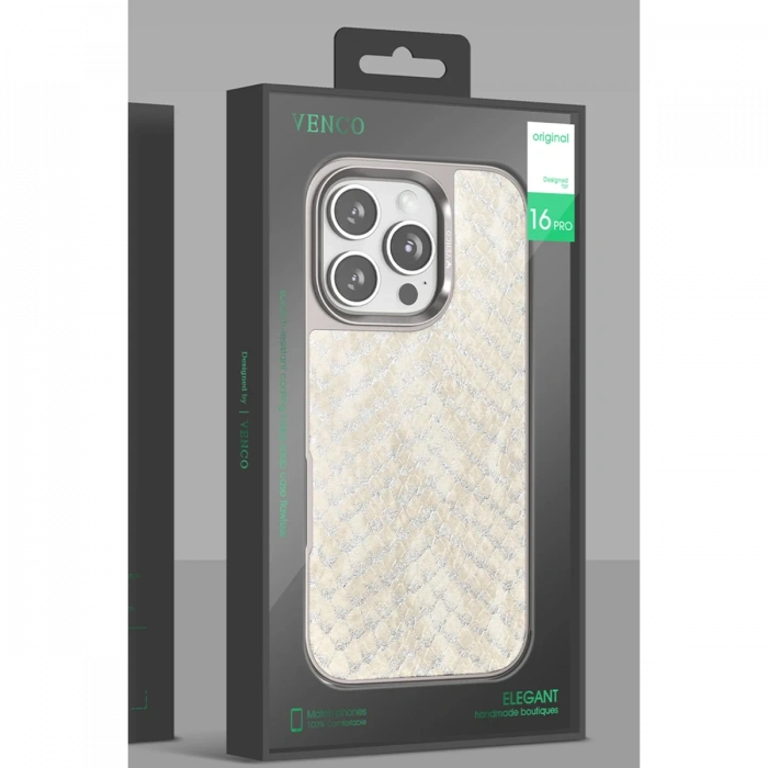 Venco iPhone 16 Pro Viper Kapak - Kahverengi