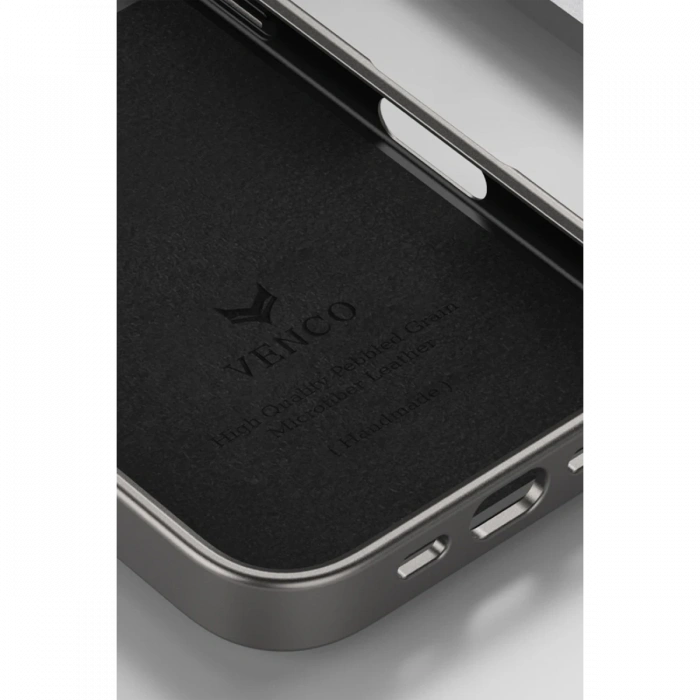 Venco iPhone 16 Wave Kapak - Koyu Kahve