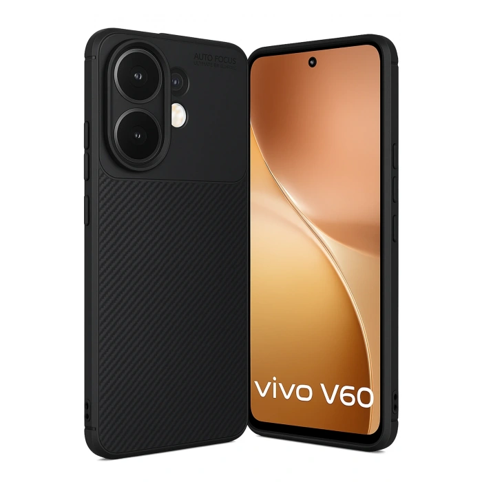 Vivo V60 5G Auto Focus Karbon Kapak