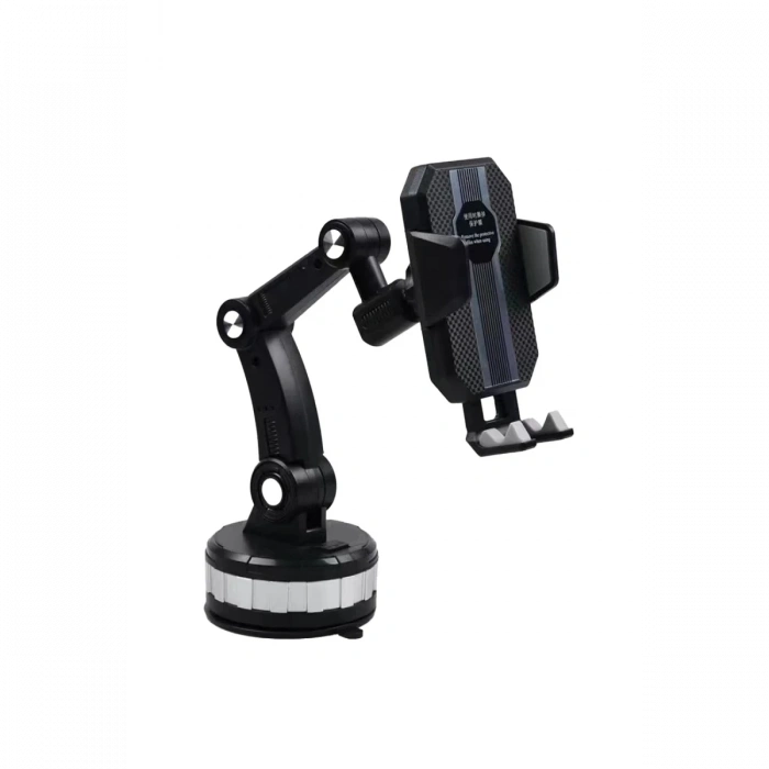 Vlike V13 Vantuzlu 360 Derece Ayarlanabilir Araç Tutucu - Siyah