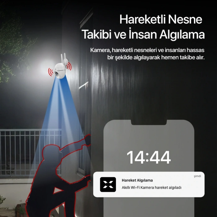 XENON X7266 FHD 3MP GECE G. WI-FI GUVENLIK KAM.
