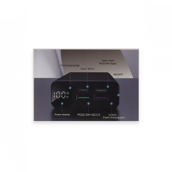 Yosonda A51 20.000 mAh Powerbank