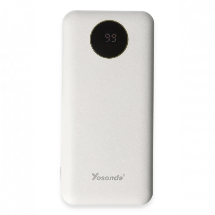 Yosonda A70 4in1 30.000 mAh Powerbank - Beyaz