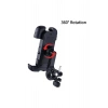 360° Derece Ayarlanabilen Gidon Bağlantılı Bisiklet Motosiklet İçin Abs 4-7.8″ İnç Telefon Tutucu