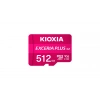 512GB KIOXIA EXCERIA PLUS G2 MICRO SDXC 4K 100/MB/s LMPL2M512GG2