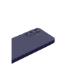 Samsung Galaxy S25 FE Nano içi Kadife Silikon - Lacivert