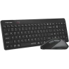A4 TECH FG2400 Q 2.4 GHZ AİR2 SİYAH KLAVYE+MOUSE