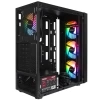 Everest FACED V5 Mesh 600W RGB Siyah Gaming Kasa