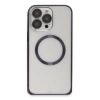 iPhone 14 Pro Kılıf Metal Bumper Magneticsafe Kapak