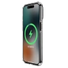 iPhone 15 Pro Max Kılıf Crystal Magsafe Kapak - Şeffaf