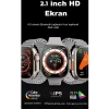 Ultra 8 2.1 inç IPS Ekran Konuşma ve NFC Özellikli Akıllı Saat