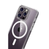 Joy Tekno Apple iPhone 15 Pro Max Combo Sert Şeffaf Magsafe Kapak - Şeffaf