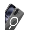 Joy Tekno Apple iPhone 16 Combo Sert Şeffaf Magsafe Kapak - Şeffaf