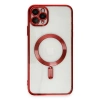 iPhone 11 Pro Max Kılıf Kross Magneticsafe Kapak - Kırmızı