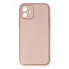iPhone 12 Kılıf Coco Deri Silikon Kapak