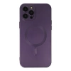 iPhone 12 Pro Max Kılıf Moshi Lens Magneticsafe Silikon - Mor