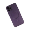 iPhone 12 Pro Max Kılıf Moshi Lens Magneticsafe Silikon - Mor