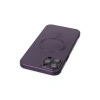 iPhone 12 Pro Max Kılıf Moshi Lens Magneticsafe Silikon - Mor