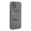 Joy Tekno iPhone 14 Kılıf Moshi Lens Magneticsafe Silikon - Füme