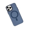 iPhone 14 Pro Kılıf Lodos Magneticsafe Mat Kapak - Mavi