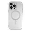 iPhone 14 Pro Kılıf Moshi Lens Magneticsafe Silikon - Gümüş