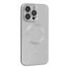 iPhone 14 Pro Kılıf Moshi Lens Magneticsafe Silikon - Gümüş