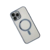 Joy Tekno iPhone 14 Pro Max Kılıf Magneticsafe Lazer Silikon - Sierra Blue