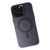 Joy Tekno iPhone 14 Pro Max Kılıf Mateks Magsafe Kapak - Derin Mor