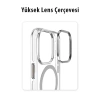 Joy Tekno iPhone 15 Kılıf Crystal Magsafe Kapak - Şeffaf