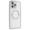 Joy Tekno iPhone 15 Pro Kılıf Metal Bumper Magneticsafe Kapak