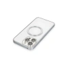 Joy Tekno iPhone 15 Pro Kılıf Metal Bumper Magneticsafe Kapak