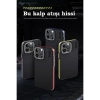 Joy Tekno iPhone 15 Pro Max Kılıf Aramid 600D Kevlar Karbon Fiber Magsafe Kapak
