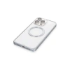 Joy Tekno iPhone 15 Pro Max Kılıf Metal Bumper Magneticsafe Kapak