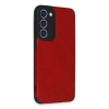 Joy Tekno Samsung Galaxy S23 Kılıf Loop Deri Silikon - Kırmızı