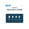 Konfulon A6Q 22.5W Usb 3.0 ve 20W Type