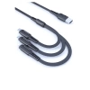 Konfulon DC19 3in1 USB Kablo 1.3M 3A