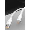Konfulon DC64 USB to Lightning 1M 3.0A Hızlı Şarj Kablo - Beyaz