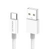 Konfulon DC80 1M 3A USB to Type-C Hızlı Şarj Kablo - Beyaz