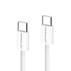 Konfulon DC82 1M 60W Type-C to Type-C  PD Hızlı Şarj Kablo - Beyaz