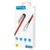 Konfulon S88 Metal Uçlu Micro USB Kablo 1M 2.4A - Kırmızı