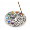Metal 7 Çakra ( Chakra ) Buda Tütsülük Ksk2175