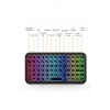 Mini Klavye Smarttv Işıklı Bluetooth Kablosuz Televizyon Ps3 Dizüstü Tabletler Ve Telefonlar İçin