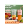 Mini Taşınabilir Mikser 350 Ml Smoothie Makinesi Meyve Sıkacağı Şarj Edilebilir Blender Yeşil
