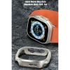 Movenchy Apple Watch Ultra 49mm MO-WT3 Alüminyum Camlı Kasa Ekran Koruyucu - Gold