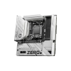 MSI B650M PROJECT ZERO AM5 DDR5 7600MHZ(OC) HDMI DP M.2 USB3.2 2.5G LAN WI-FI 6E mATX